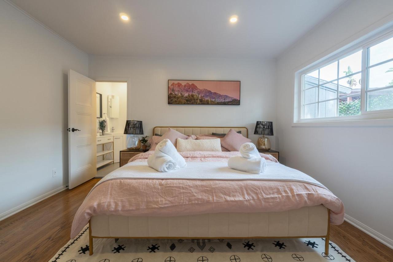Angel&Rose Universal Hollywood Heated Pool House King Bed Los Angeles Exterior photo